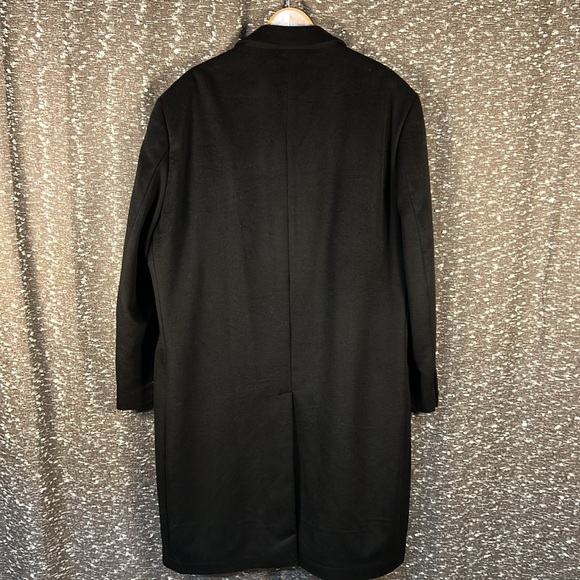 Saddlebred Men's 3 Button Winter Formal Trench Coat - Picture 9 of 12